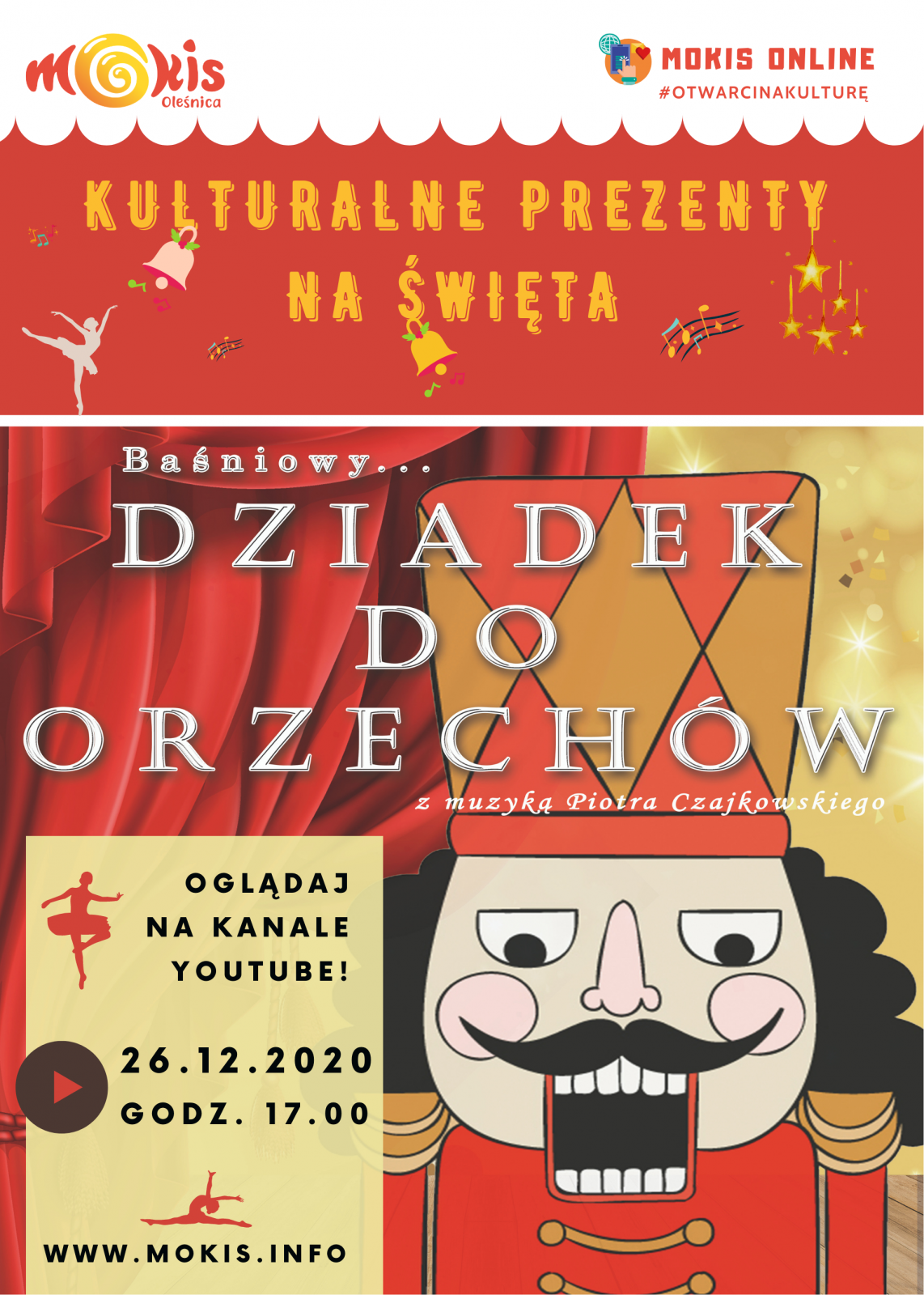 plakat Dziadek do Orzechów